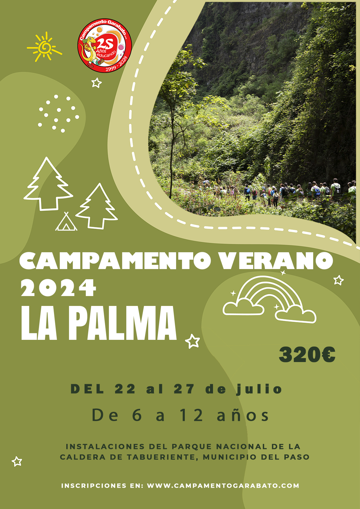 Campamento de Verano La Palma 2024 Campamento Garabato Tenerife Canarias